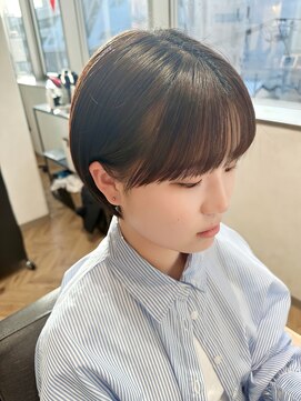 ロンドブルーム 天神大名店(Lond Bloom) 10代20代30代ショートボブ丸みショートマッシュショート似合わせ