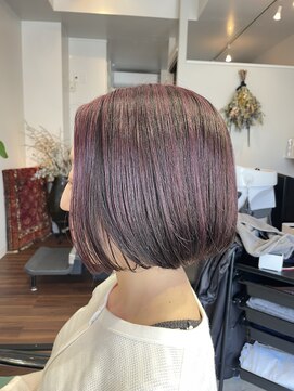 コマイ美容室 アンブレラカラー