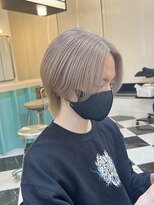 ゲーム 吉祥寺店(GAME)&nbsp;インナーカラー/ダブルカラー/ミルクティーベージュ/ボブ