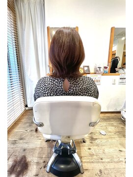 ロッソ 川口店(ROSSO) ミディアムレイヤーウルフ