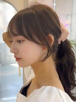 シーシンジュク 新宿南口(Sea shinjuku)&nbsp;韓国風前髪×レイヤーカット【髪質改善/新宿/レイヤーカット】