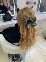 ジューシーティーティー(JUICY tt)&nbsp;ハーフアップ