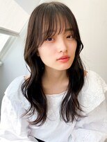 ソア 渋谷(soar)&nbsp;10代20代大人かわいい韓国ヘア/かき上げ/小顔前髪/ワンカール