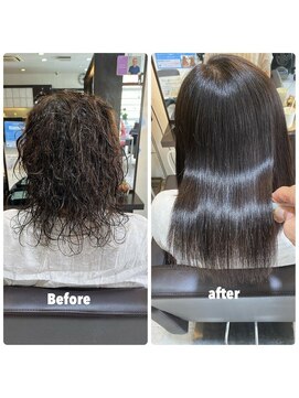 ビープライズ(Be PRIZE) クセ毛は強いけど髪はエイジング毛で弱い方対象