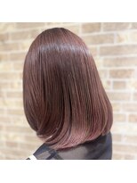 ヘアスペース エアリス(Hair space Earth)&nbsp;オレンジブラウン×ピンク