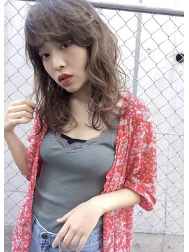 アン たまプラーザ(un) ハイトーングレージュ【モテ髪カタログ/髪質改善サロン】