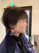 アマネク(AMANEQ by THISCOVER.)&nbsp;耳掛けショート/ワイドバング/ひし形ショート