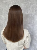 トリエ 川越(torie)&nbsp;ブリーチ無しツヤカラーブラウンベージュ髪質改善