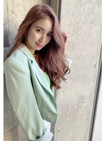 イーエス(E.S)&nbsp;ブリーチ1回　ピンクハイトーン