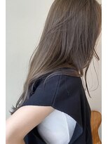 ニール シトロン 名古屋 伏見 丸の内(NEELU citron)&nbsp;【Neelu_rie】1ブリーチで作るグレージュベージュ