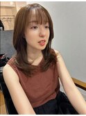 アッシュ系ベージュ/レイヤー