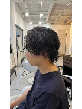 ソイクフ 四条大宮店(SOY-KUFU) 【soy-kufu】MEN'S HAIRアッシュブラックダークアッシュ