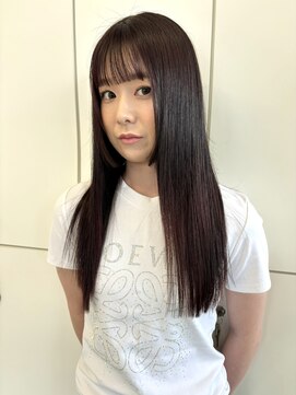 ユイマァル 岡山店(YUIMARL) ダークローズ×デザインカット