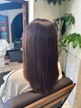 ヘアリゾート粋 ティガ 池袋店(tiga) 心も髪も軽やかになる透明感ブラウン