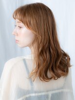 ドクターズサロン LAB 小山店&nbsp;ミストバングオレンジベージュ先パーマi小山10代20代30代