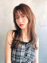 メーヴェ(Mowen) mowen×レイヤーカット×モカベージュ