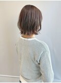 外ハネくびれボブ 髪質改善 自由が丘 インナーカラー 韓国