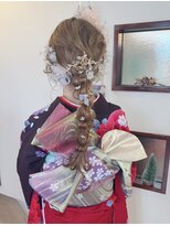 ヘアーメイク ケーツー(Hair Make K2)&nbsp;流行りのアレンジポニーテール