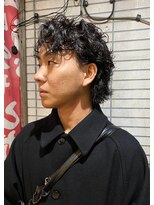 アース 高円寺店(HAIR & MAKE EARTH)&nbsp;癖毛風ウルフパーマ！{@02st96｝
