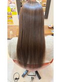 髪質改善ストレート