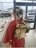 成人式ヘアセット