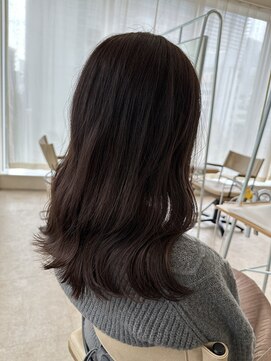 フルールバイアヴァンスクロス(Flulu by avance. cross) ダークブラウン/ツヤ髪/東梅田