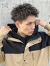【夏におすすめ】メンズカット+スパイキーパーマ　12500