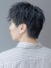 【毛流れを手に入れる人気パーマ】メンズカット+フェザーパーマ+ケア18700円