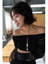 ベター(better)&nbsp;ニュアンスパーマでスタイリッシュなくびれボブ