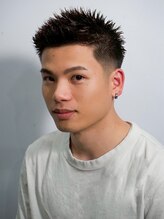 ヒロギンザ 青山店(HIRO GINZA) ショート/20代/30代/フェード/スキンフェード/アップバング