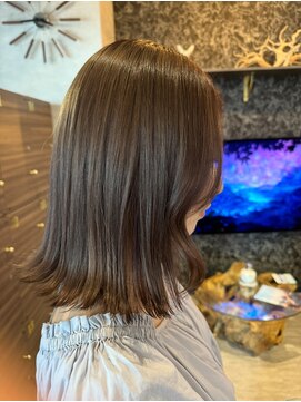 スウィートルーム 辻堂(sweet room) ワンカールボブ×モカブラウン