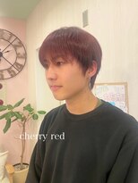 シュガー ヘアアンドネイル 仙台(SUGAR)&nbsp;ブリーチなしチェリーレッド