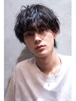 ケアリー 川西能勢口(Carelly)&nbsp;トレンドヘア☆メンズウルフヘア