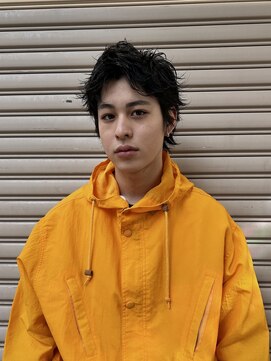 ヒュージ 表参道(huge) 刈り上げないスパイキーショート/メンズカット/ニュアンスパーマ