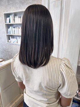 キャアリー(Caary) 福山美容室caary 髪質改善ストレート内巻きミディアム10代20代