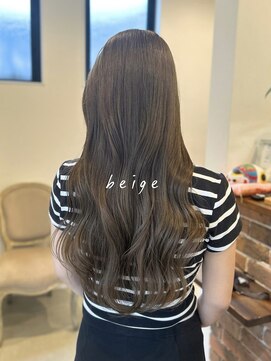 ヘアサロン エスプリ(hair salon esprit) アッシュベージュ/ベージュ/ブリーチなしダブルカラー