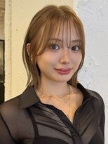 アビー(ABBEY3)&nbsp;シースルミニマルボブショート顔まわり外ハネ切りっぱなしボブ