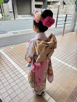 【七五三】和装セット着付け