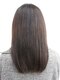 ヘアーサロン ツインの写真/クセが気になる方は、ナチュラルなストレートがオススメ！髪質改善しながら、しっとりとした仕上がりに♪
