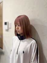 アルトラ(ALTLA)&nbsp;ロングボブ×ピンクベージュ