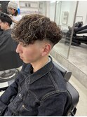 【Lond LOGAN亀井】名古屋スペインカール　スキンフェード　眉毛