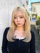 マスカリ(muscali)&nbsp;星華,大人ガーリー,似合わせカット,ミディアムレイヤーカット
