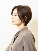 【大人気＊感動イノアカラー】白髪ぼかし×大人ショート
