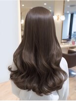 ダル 渋谷/表参道(DAL.)&nbsp;オリーブベージュ大人艶髪美髪ストレート矯正