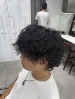 グルーマーズトウキョウ(GROOMER/S TOKYO)&nbsp;メンズパーマ/波巻きツイストスパイラル/神保町/スペインカール