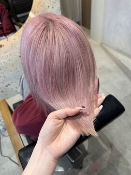 ティム(tim) yuki white peach pink