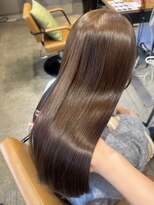 ラボヌールヘアーパルフェ 大宮西口店(La Bonheur hair parfait)&nbsp;mocha beige/透明感カラー/ダブルカラー