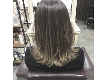 マテリカ 西神伊川谷店(Materica)の写真/抜け感や透明感ナチュラルカラーを叶え、ハイライトやグラデーションで理想の髪色に!☆