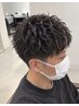 【新規男性限定】カット+特殊パーマ