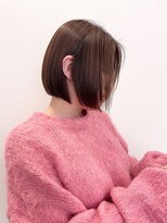 ゼンドットカラスマ(Zen.karasuma)&nbsp;丸みのある切りっぱなしボブ